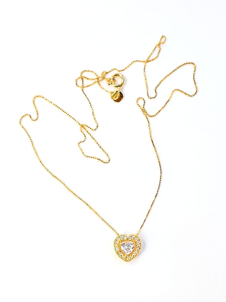 Radiance Gold Pendant Necklace