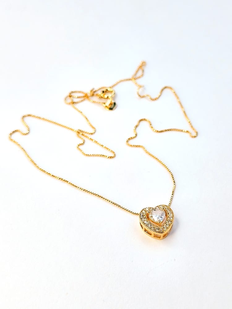 Radiance Gold Pendant Necklace