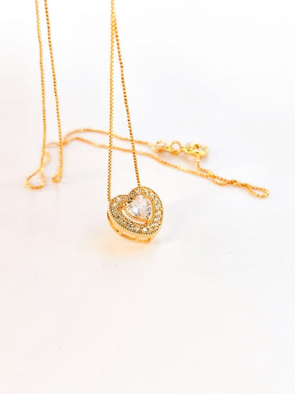 Radiance Gold Pendant Necklace